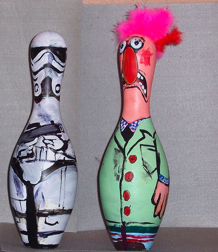 ♥Bowling pin art♥