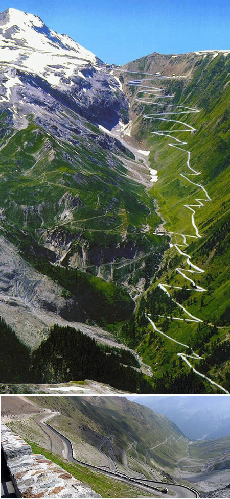  10: Stelvio Pass Road Trollstigen(Italy)